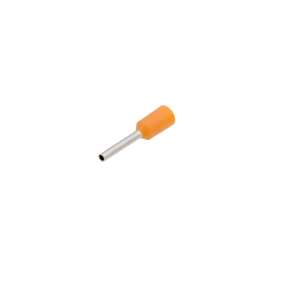 Puntera aislada para cable de 0.5mm² [Naranja][AWG 22][100u. Bulk]