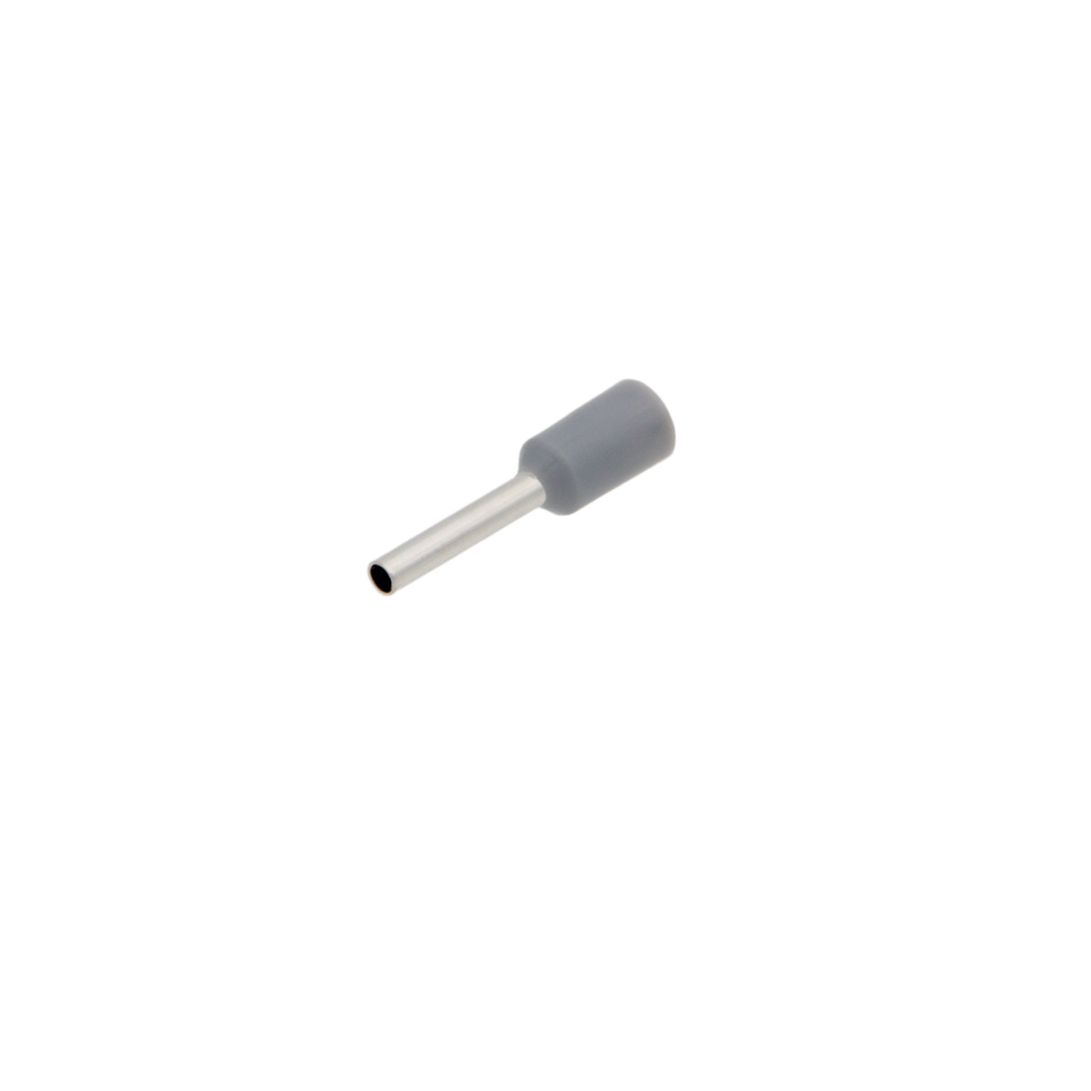Puntera aislada para cable de 0.75mm² [Gris][AWG 20][100u. Bulk]