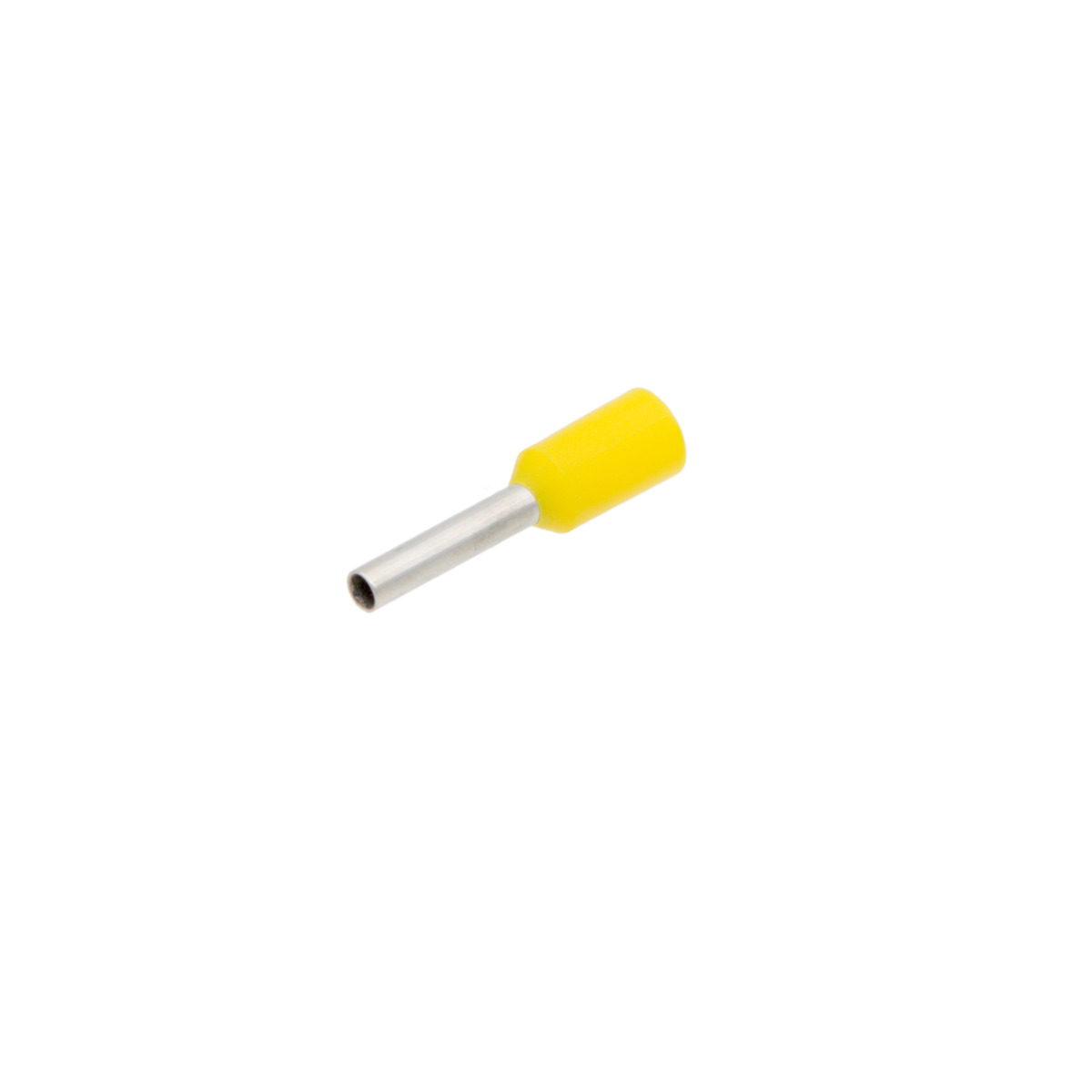 Puntera aislada para cable de 1.00mm² [Amarillo][AWG 18][100u. Bulk]