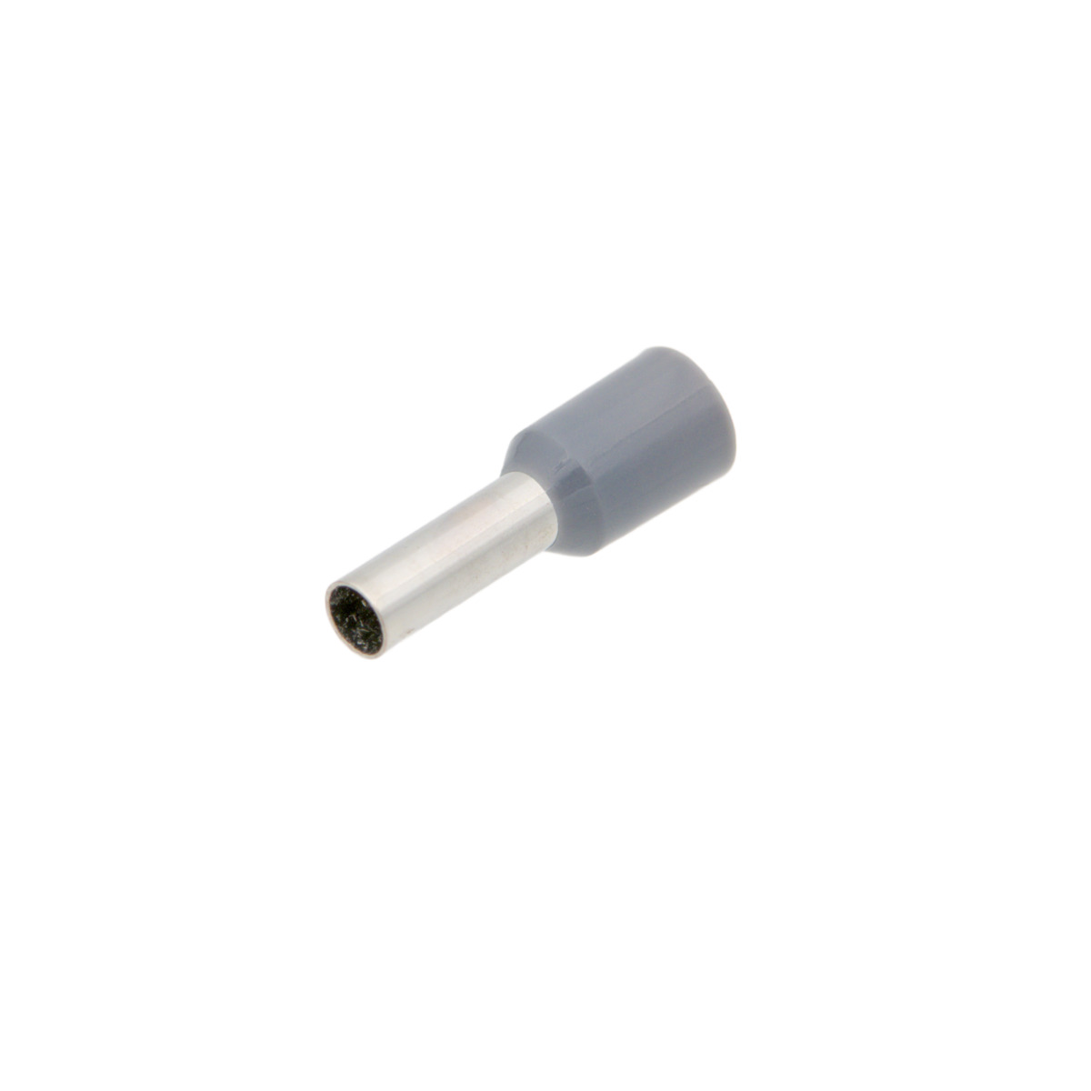 Puntera aislada para cable de 4.00mm² L9 [Gris][AWG 12][100u. Bulk]