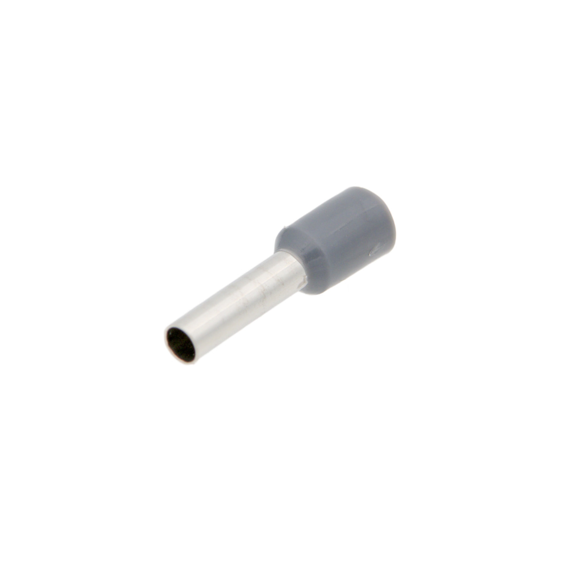 Puntera aislada para cable de 4.00mm² L12 [Gris][AWG 12][100u. Bulk]