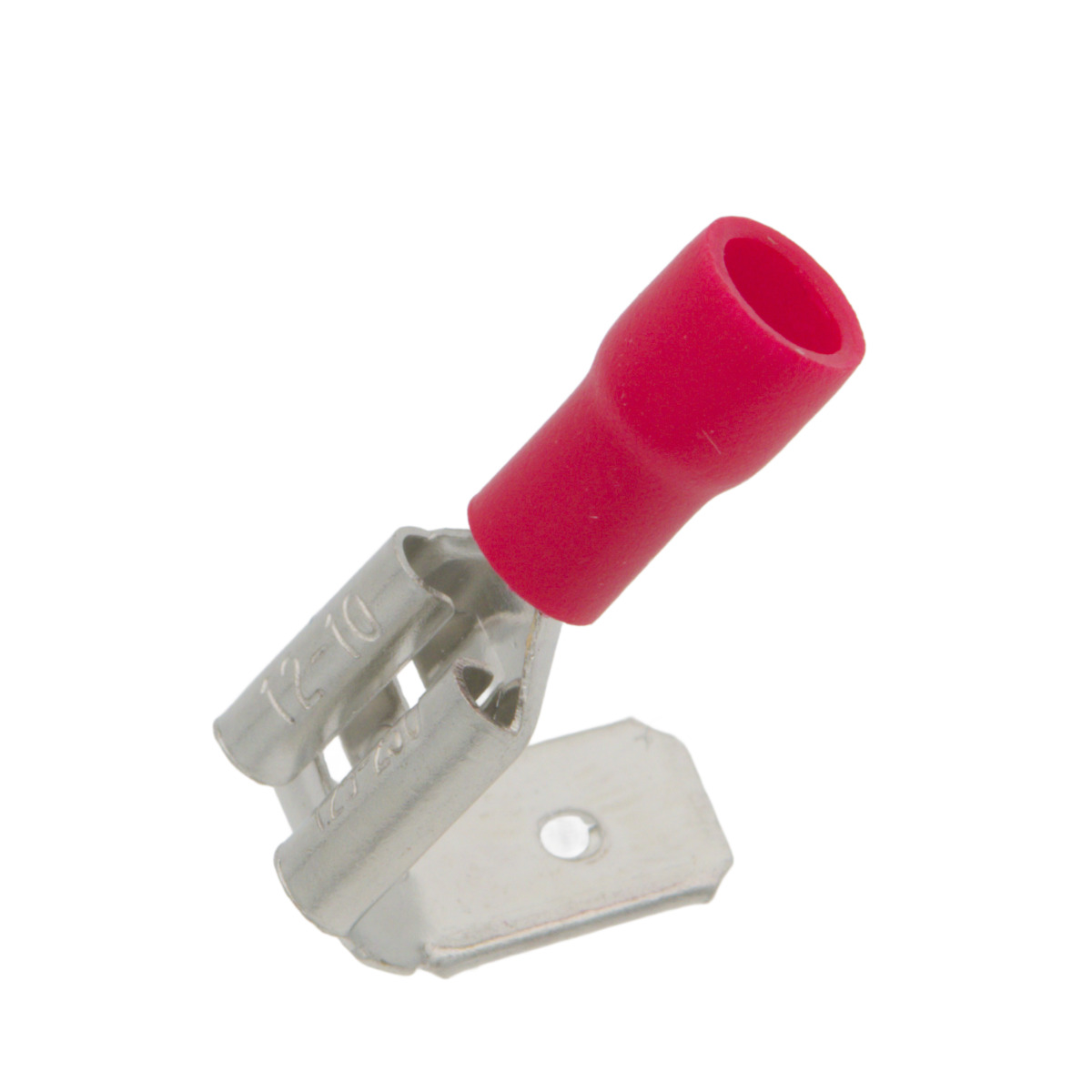 terminal FASTON doble (M/H) aislado con 6.35mm G:0.8mm [0.5-1.5mm²][100u. Bulk]