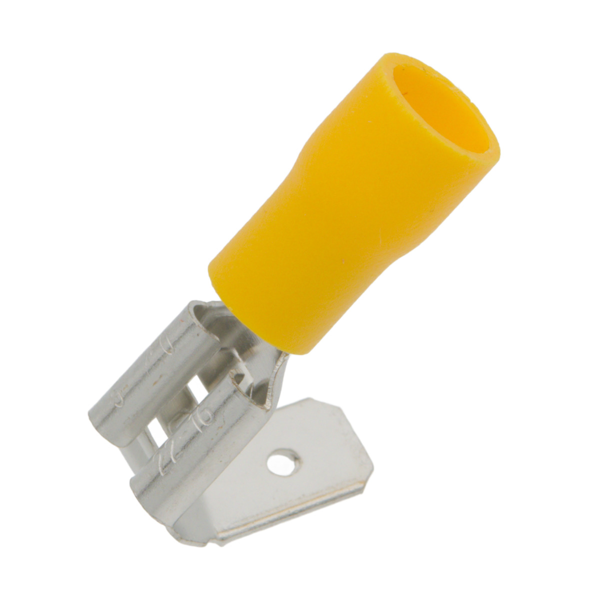 terminal FASTON doble (M/H) aislado con 6.35mm G:0.8mm [2.5-6mm²][100 unidades]