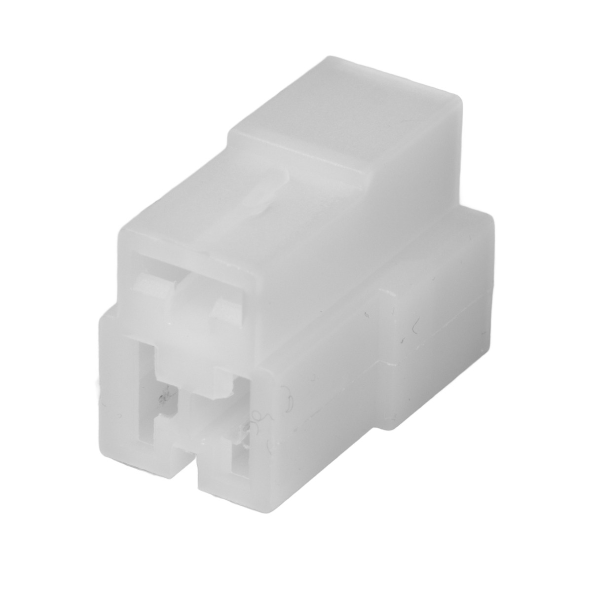 Plastic T-shell for female FastON terminals, 3-way [25u. Blister]