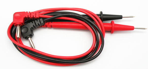 RIGHT ANGLE TEST LEAD SET - BANANA PLUG TYPE