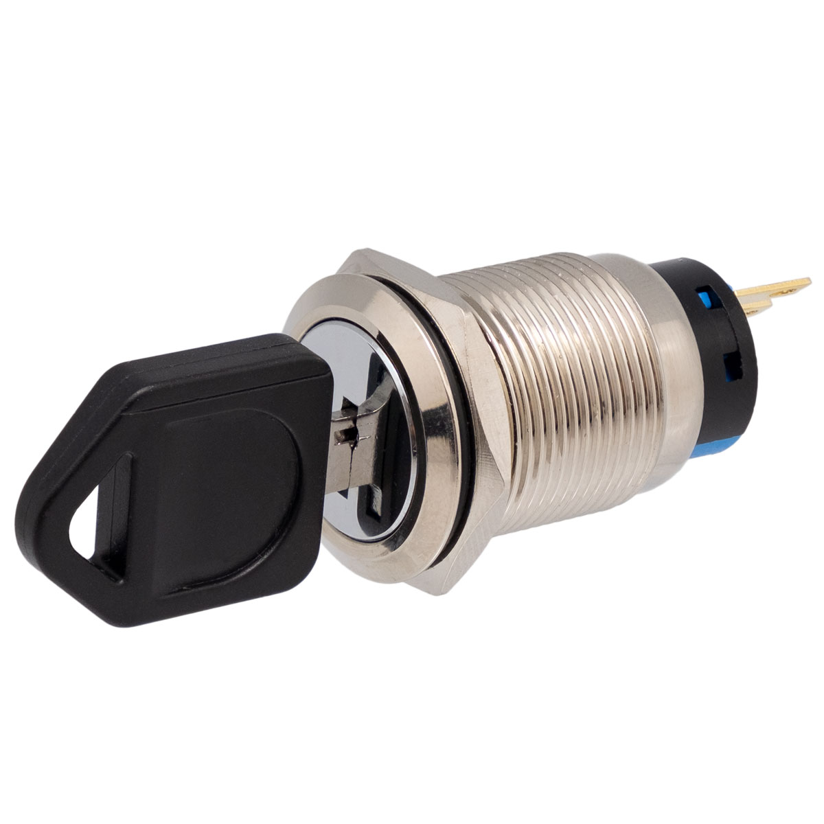 SPDT lock switch, 19mm