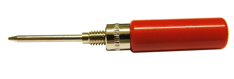 SOLDERLESS PIN TIP PLUG- SHORT HANDLE