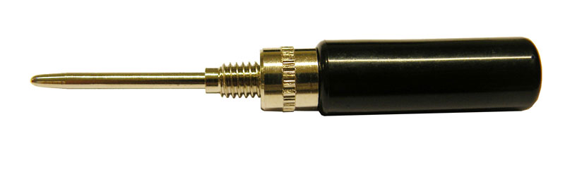 SOLDERLESS PIN TIP PLUG- SHORT HANDLE