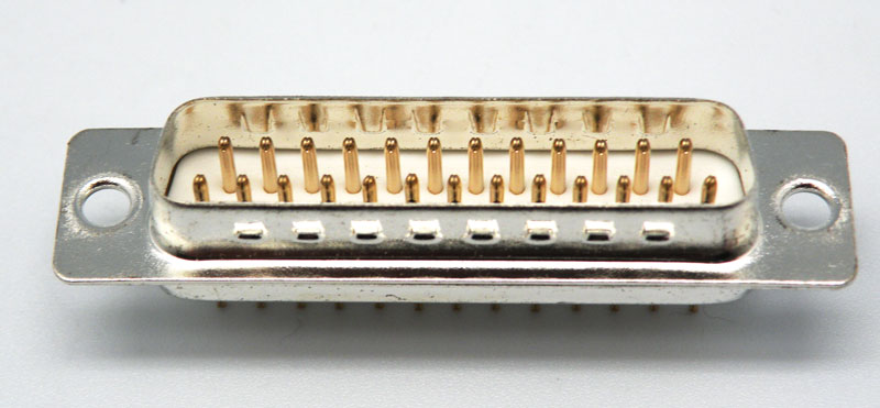 25P. SUB-D MASCLE, PER CIRCUIT IMPRES