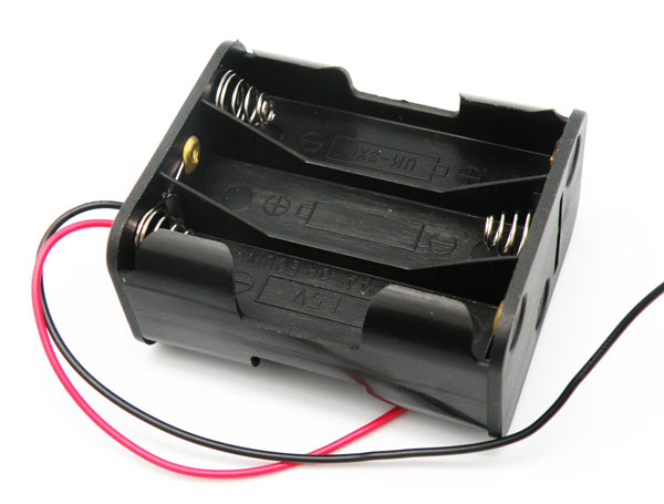 Battery holder 6xR6, Cable