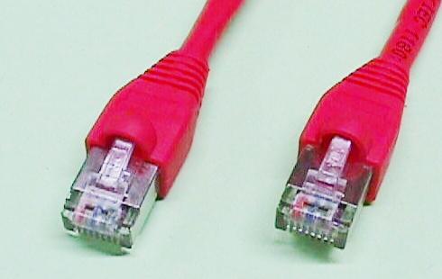 50U" Cat.5e FTP 24AWG 0.6m Red