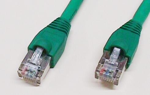 50U" Cat.5e FTP 24AWG 0.6m Green