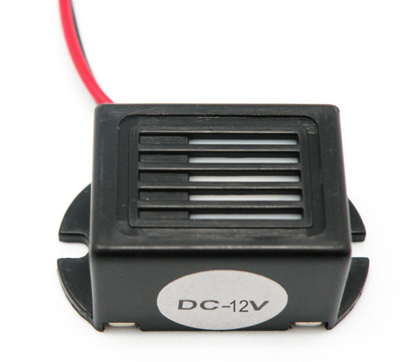 Buzzer électronique avec Câble, 85DB, 12V - 35mA