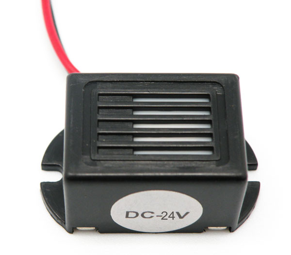 Buzzer électronique avec Câble, 85DB, 24V - 35mA