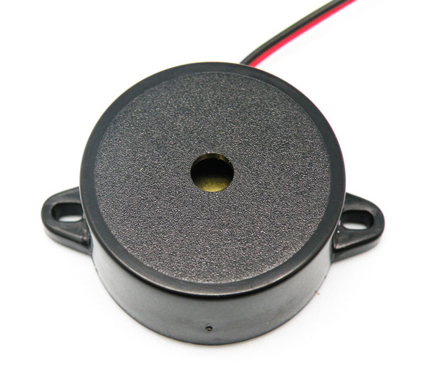 SOLID STATE ELECTRONIC BUZZER, 3-20V/50mA, 4.7 KHZ/ 95DB