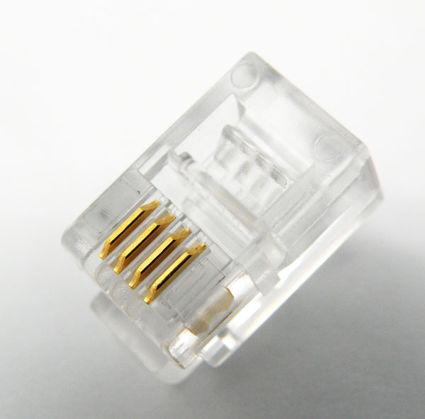 RJ-9, 4P4C CABLE 0.5mm