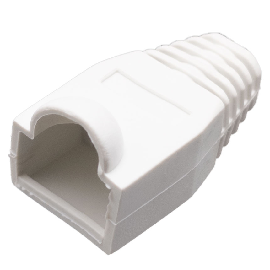 Protection RJ-45, blanc