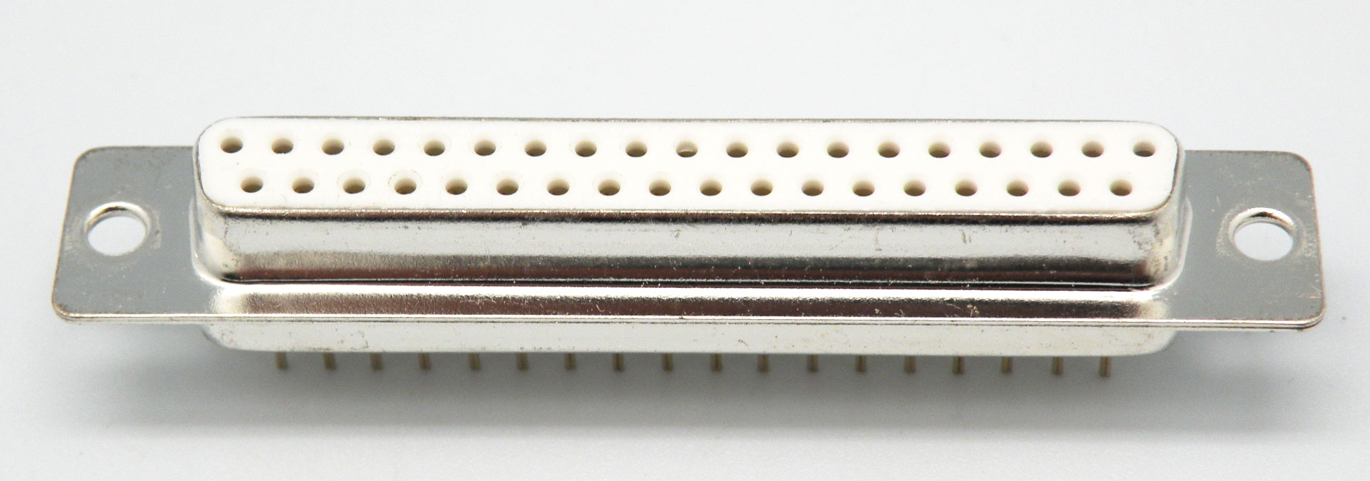 37P. D-SUB FEMALE, STANDARD SOLDER TYPE, MACHINED PIN