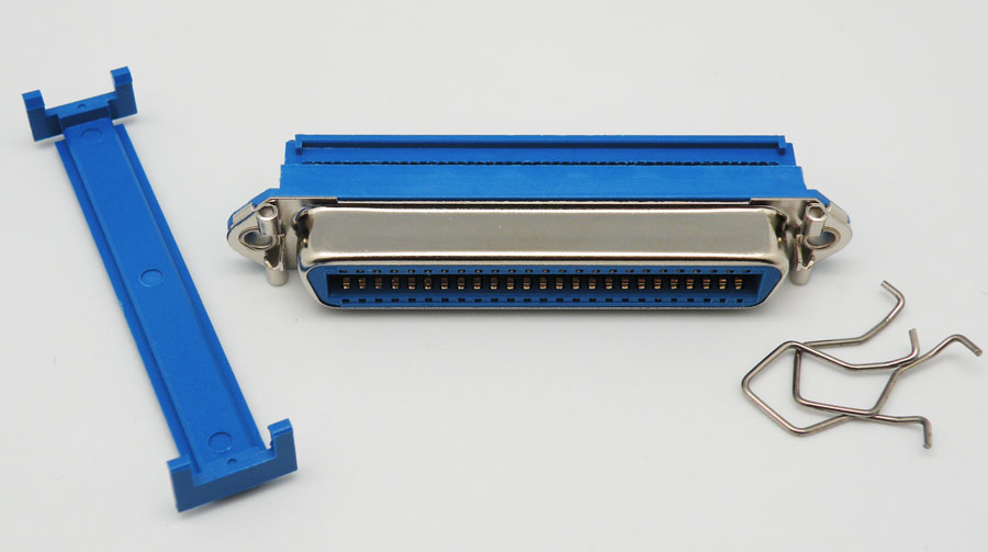 50P. CENTRONIC FEMALE METALIC, FLAT CABLE