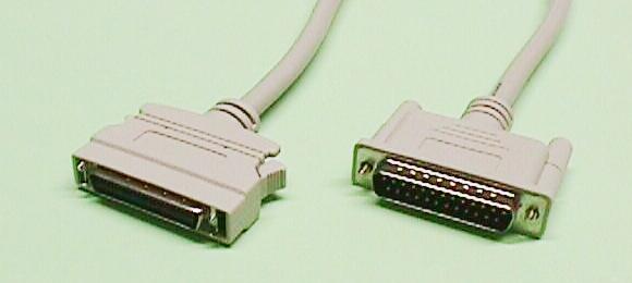 SCSI-II, HPCN50 Mâle - DB25 Mâle, 1.8m