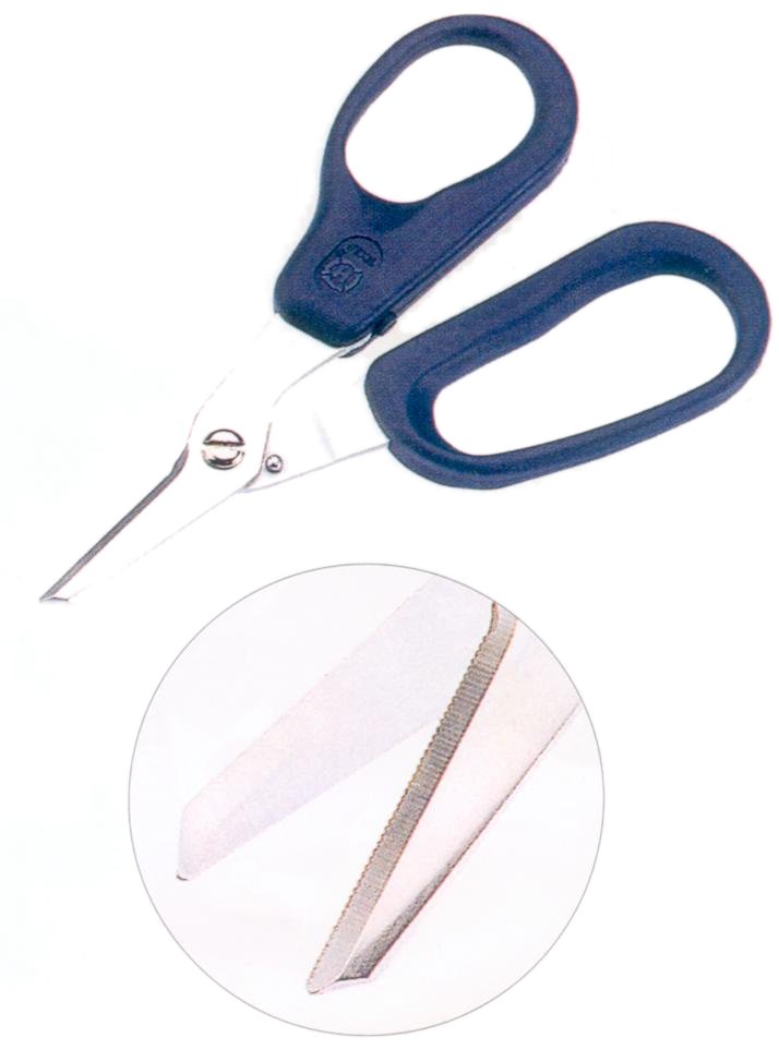 Ergonomic scissors to cut kevlar