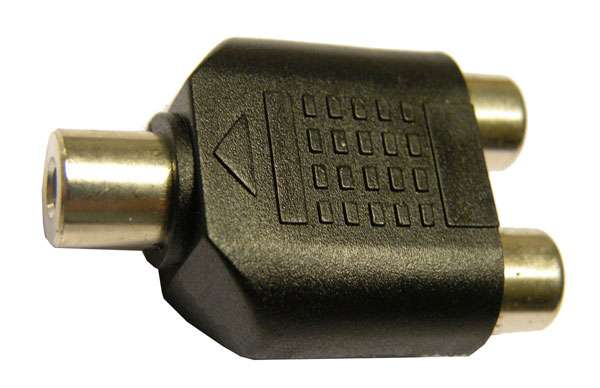 3.5mm JACK - 2x RCA JACK