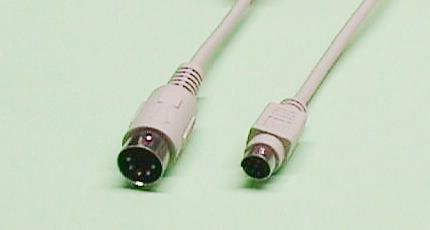 APPLE II- IMAGEWRITTER Câble, MINIDIN 8M - DB25 Mâle, 5C+1, Modelage, 1.8m