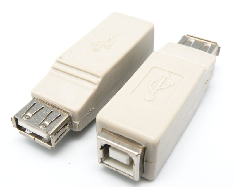 USB A HEMBRA - USB B HEMBRA
