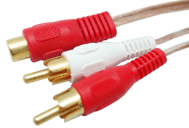 CONEX. RCA JACK - 2xRCA PLUG, 1.5m