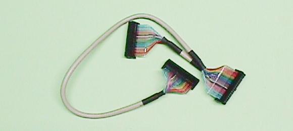 Câble rond-plat Interne, IDC34H*3, 0.65m