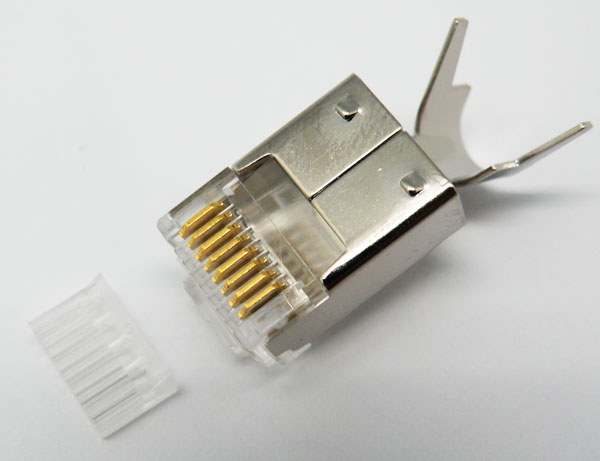 RJ45 HIROSE curt Cat.6 FTP(SHILEDED) + GUIDE 8P8C 50U"