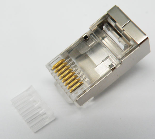 RJ45 Cat.6 FTP(BLINDÉ) 8P8C 50U", WITH GUIDE