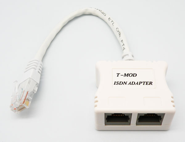 Adaptateur de RJ45 de 1Mâle-2Femelle