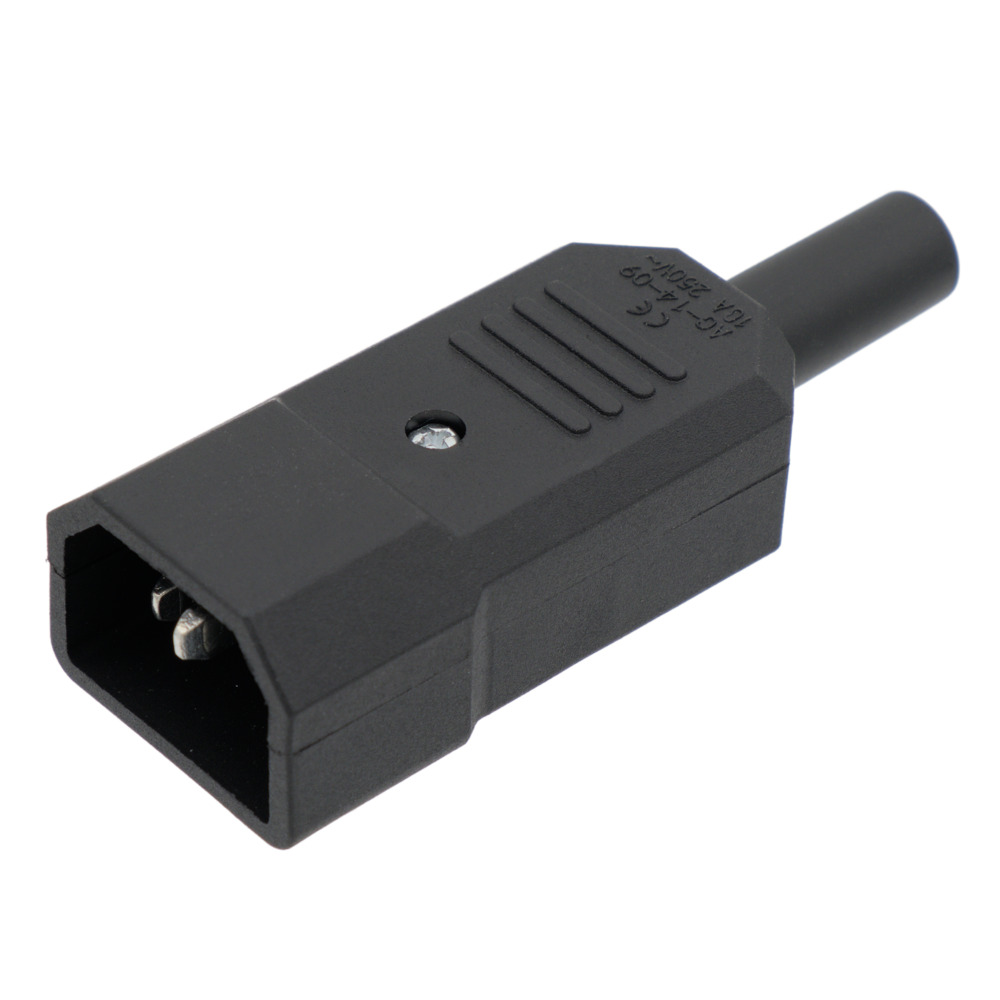 IEC C14 (male) connector (approved)