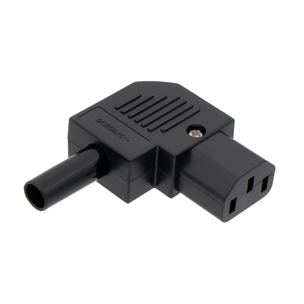 IEC C13 (Female) angled connector