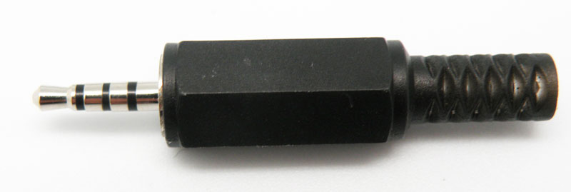 2.5mm Mâle - 4 contacts