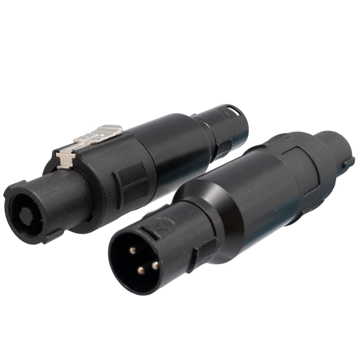 4P SPEAKON MALE ADAPTOR - 3P MIC MALE