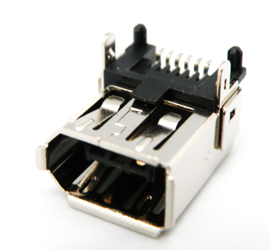 6P. IEEE1394 SOCKET (SMD TYPE)