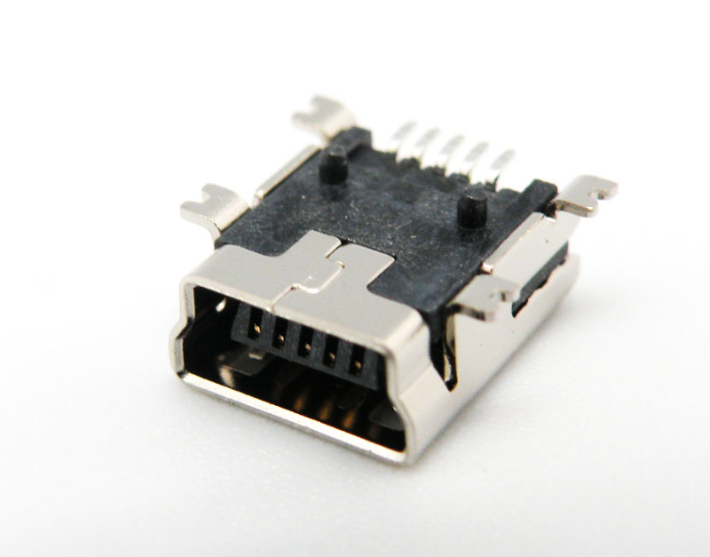 5P. MINI USB-B Femelle