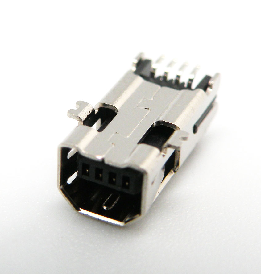 4P. MINI USB-B HEMBRA