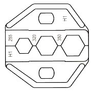 HERRAMIENTA PROFESIONAL PARA CRIMPAR CATV F-RG 59,6