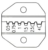 EINA PROFESSIONAL PER CRIMPAR TERMINALS AILLATS