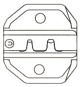 Pince professionnel à sertir terminal non Isolé et SUB-D, V.35 Connecteur