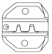 HERRAMIENTA PROFESIONAL PARA CRIMPAR TERMINALES SIN AISLAR Y SUB- D, V.35 CONECTORS