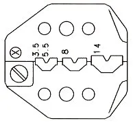 HERRAMIENTA PROFESIONAL PARA CRIMPAR CONECTOR TIPO B