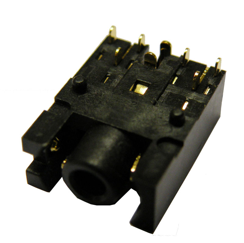 2.5mm BASE ESTEREO 8P, TIPO SMD