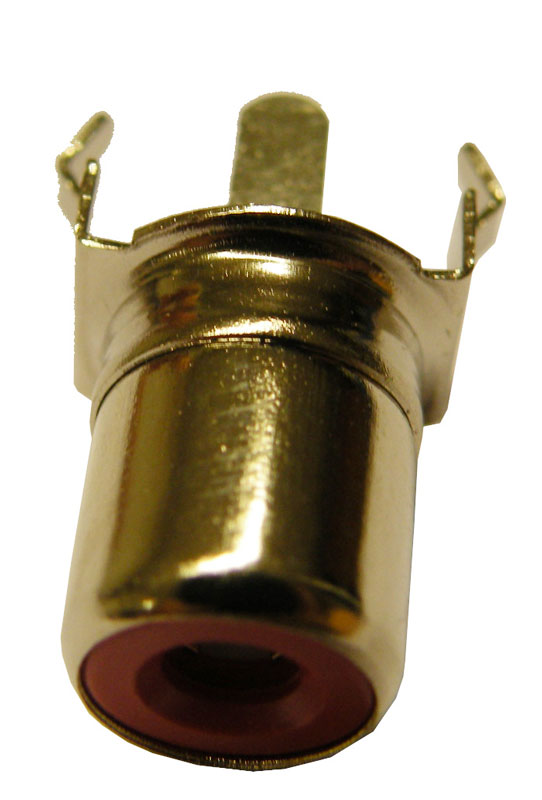 RCA JACK, RED