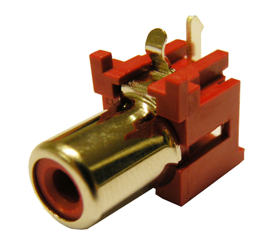 RCA JACK, RED