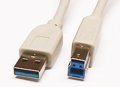 USB 3.0,  A MACHO - B MACHO, 3m