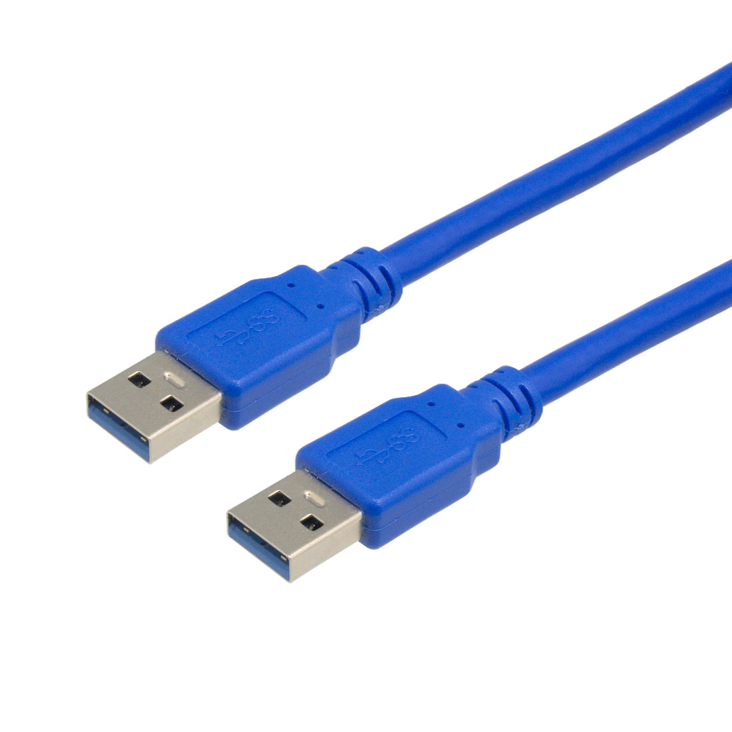 3.0 USB,  A TYPE MALE TO A TYPE MALE, 0.5m